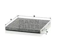 MANN Filter CUK2226 Cabin Air Filter Fits Lexus ES RX Toyota Alphard Camry