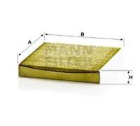 MANN-FILTER FP 1827 Cabin Air Filter - FreciousPlus Biofunctional Pollen Filter - for Cars + Transporters