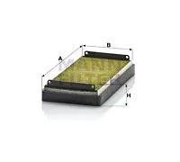 MANN-FILTER FP 2745-2 Cabin Air Filter - CARS + TRANSPORTERS