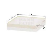 MANN-FILTER Cabin Air Filter CU 18 002 Pollen Filter - Fits Mitsubishi, Hyundai i10