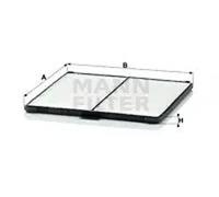 MANN-FILTER CU 2012 Cabin Air Filter - for Cars + Transporters