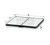 MANN-FILTER CU 2012 Cabin Air Filter - for Cars + Transporters