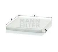 Cabin filter behind the glove compartment Particulate Filter CU 2131 MANN-FILTER