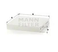 MANN-FILTER CU 2149 Cabin Air Filter - for Cars + Transporters