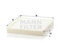 MANN-FILTER Cabin Air Filter CU 2227 - Particulate, fits Chrysler Sebring, Dodge