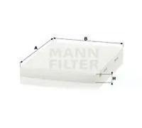 MANN-FILTER Air Filter, CU 23 010, Particle Filter, Replacement Part for Air Conditioner, HVAC_AIR_FILTER, for passenger cars