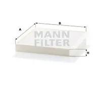Cabin filter behind the glove compartment Particulate Filter CU 2356 MANN-FILTER