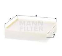 Cabin filter behind the glove compartment Particulate Filter CU 24 017 for KIA