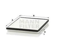 MANN-FILTER CU2530 Cabin Filter Standard Fits Ford Maverick Nissan Avenir
