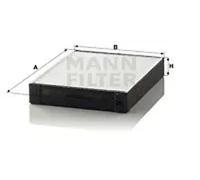 MANN-FILTER CU 2647 Cabin Air Filter - CARS + TRANSPORTERS