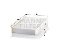 MANN-FILTER CU 2747 Cabin Air Filter - for Cars + Transporters
