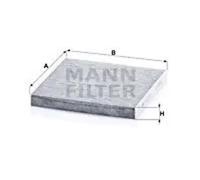 Cabin filter below the glove compartment Activated Carbon Filter CUK 22 021