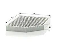 Cabin filter below the glove compartment Activated Carbon Filter CUK 2450
