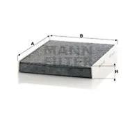 MANN-FILTER CUK 2533-2 Pollen filter