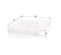 MANN-FILTER CU 2335 Cabin Air Filter - for Cars + Transporters