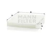 MANN-FILTER Cabin Air Filter CU 2545 – for Cars & Transporters – Fits VW, Audi, Skoda, Mercedes-Benz