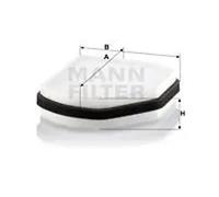 Cabin filter below the glove compartment Particulate Filter CU 2897 MANN-FILTER