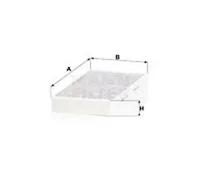 MANN-FILTER CUK 2723-2 Cabin Air Filter - Pollen Filter with Activated Carbon - (set of 2) for Cars + Transporters