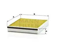 MANN-FILTER FP 25 007 Cabin Air Filter - FreciousPlus Biofunctional Pollen Filter - for Cars + Transporters