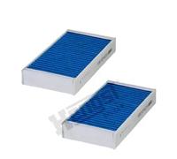 Cabin filter bio-functional cabin air filter E2912LB01-2 HENGST FILTER