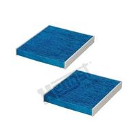Cabin filter bio-functional cabin air filter E2978LB-2 HENGST FILTER for BMW