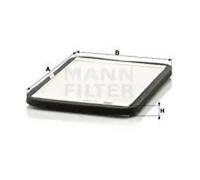 MANN-FILTER Cabin Air (Pollen) Filter CU 2424
