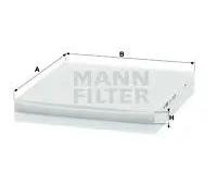 MANN-FILTER CU 2435 Cabin Air Filter - for Cars + Transporters