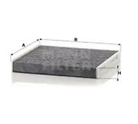 MANN Filter CUK22013 Cabin Air Filter Fits Ford Transit Transit Tourneo
