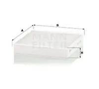 Cabin Air Filter MANN-FILTER CU 19 014 for MERCEDES-BENZ