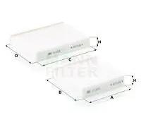 MANN-FILTER CU 21 000-2 Pollen filter