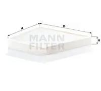MANN-FILTER CU 3172/1 Pollen filter