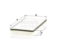 Cabin filter Eng.compart. passeng. side, below plenum chamber cover CU 3340