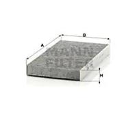 MANN-FILTER CUK 2951 Cabin Air Filter - CARS + TRANSPORTERS