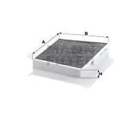 Cabin filter Eng.compart. passeng. side, below plenum chamber cover CUK 3461/1