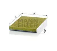 Cabin filter Eng.compart. passeng. side, below plenum chamber cover FP 2862