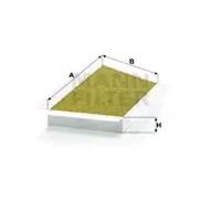 MANN-FILTER Cabin Air Filter FP 3448 - FreciousPlus Pollen Filter - for Cars & Transporters