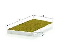 Cabin filter Eng.compart. passeng. side, below plenum chamber cover FP 3461