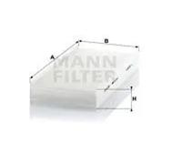 MANN-FILTER CU 3847 Cabin Air Filter - for Cars + Transporters