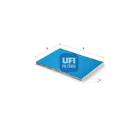 Cabin filter Filter Insert 34.405.00 UFI for KIA HYUNDAI