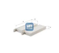 Cabin filter Filter Insert 53.587.00 UFI for DS PEUGEOT OPEL CITROËN JEEP