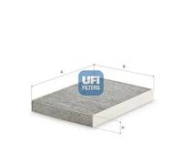 UFI 54.516.00 Pollen filter