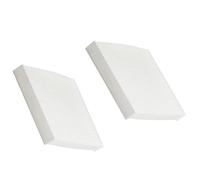 Cabin Filter Fit For Mitsubishi Eclipse Cross Lancer RVR Auto Filters Carbon Fiber CF10140 PCF5530 PBC35530 CAF1792M LA371 Cabin Air Filter(2pcs,RVR)