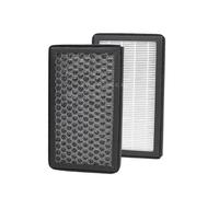 Cabin Filter Fit For Tesla Model 3 Y All The Year HEPA Activated Carbon Air Filter 2 Pieces Set Air Conditioner PM2.5 Cleaner Filter Air Filter(Air Filters HEPA)