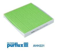 Cabin filter High efficiency air filter (HEPA) AHH221 PURFLUX for HONDA CR-V III