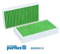 Cabin filter High efficiency air filter (HEPA) AHH241-2 PURFLUX