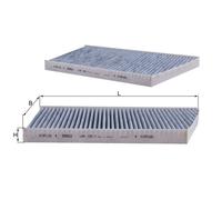 Cabin Filter LAK129/1 Mahle 2038301018 A2038301018