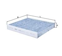 Cabin Filter LAK809 Mahle 6R0819653 JZW819653F