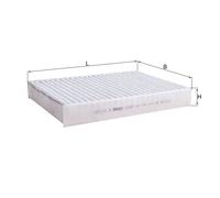 MAHLE ORIGINAL LAK 811 Pollen filter