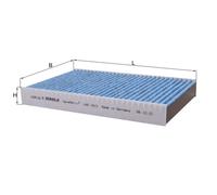 MAHLE ORIGINAL LAO 1612 Pollen filter