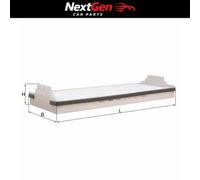 Cabin Filter Mahle LA154 for MAN TGX 26.440 10.5 6x4 06-21
